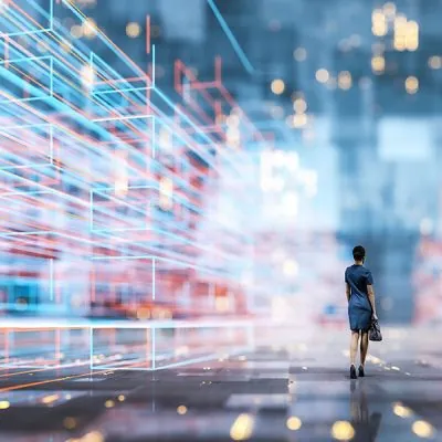 A digital world, alive
